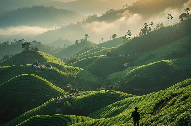 Tea Gardens Munnar